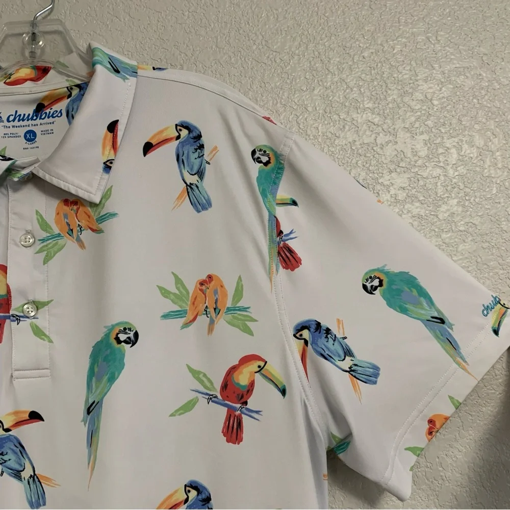 chubbies golf polo